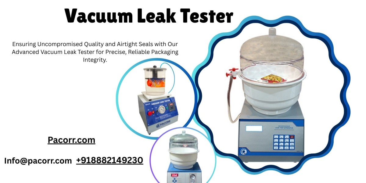 Ensure Reliable Packaging with Pacorr’s Vacuum Leak Tester!