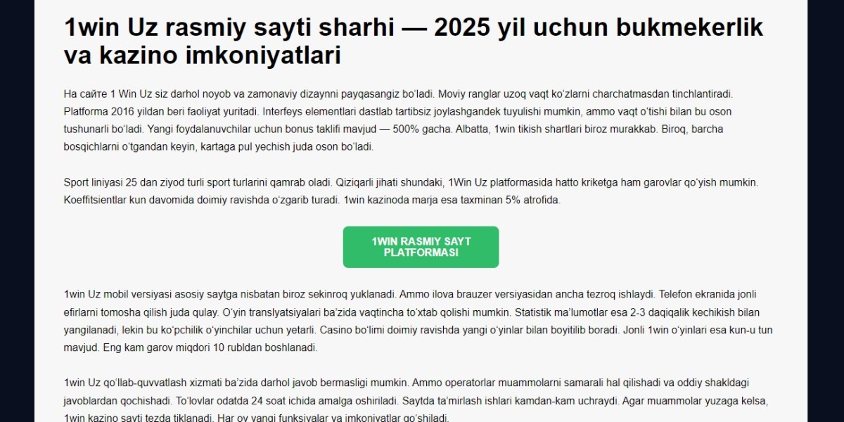 O‘zbekistonda onlayn sport tikish va kazino platformalari