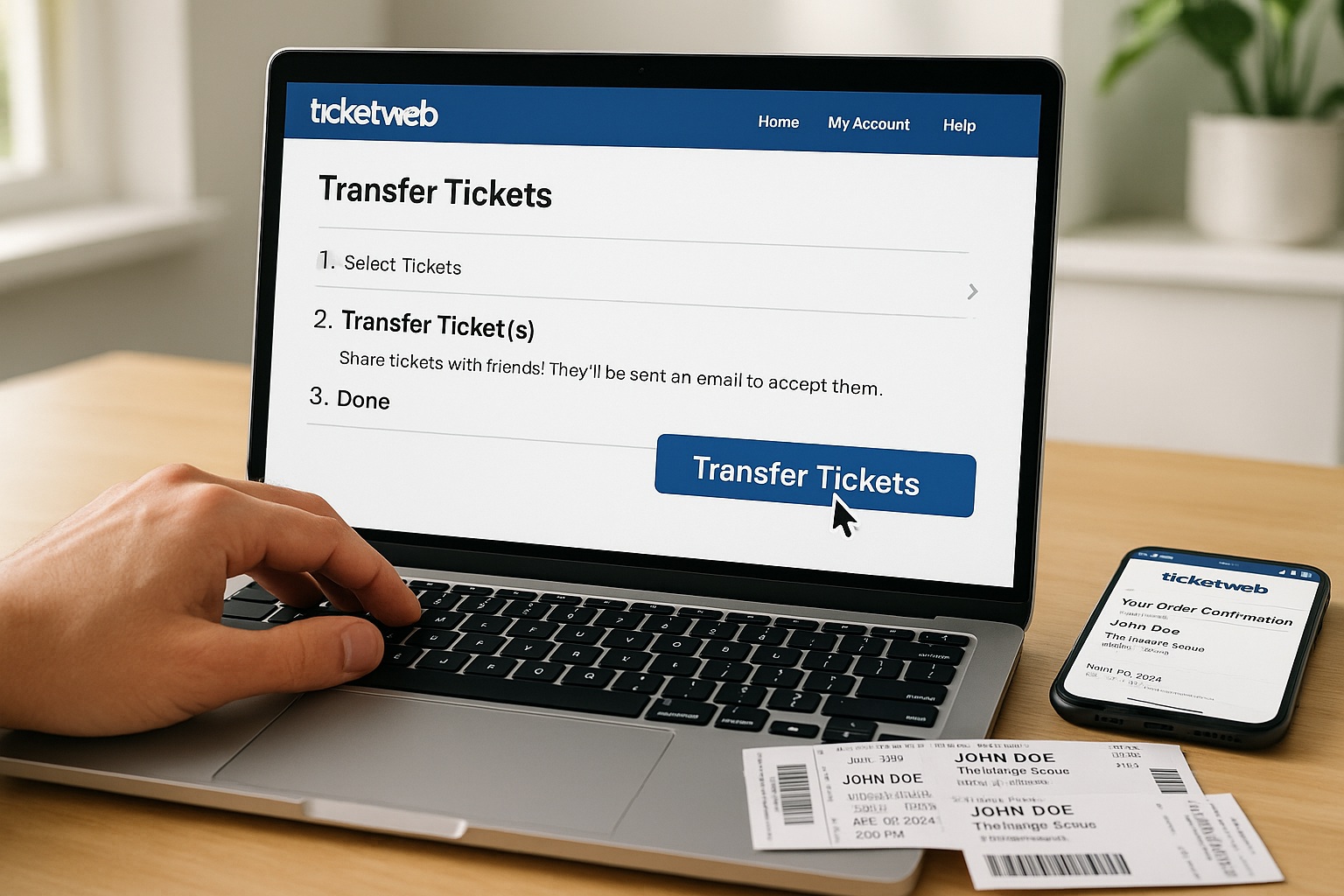 How to Transfer Tickets on Ticketweb without Hassle in 2025