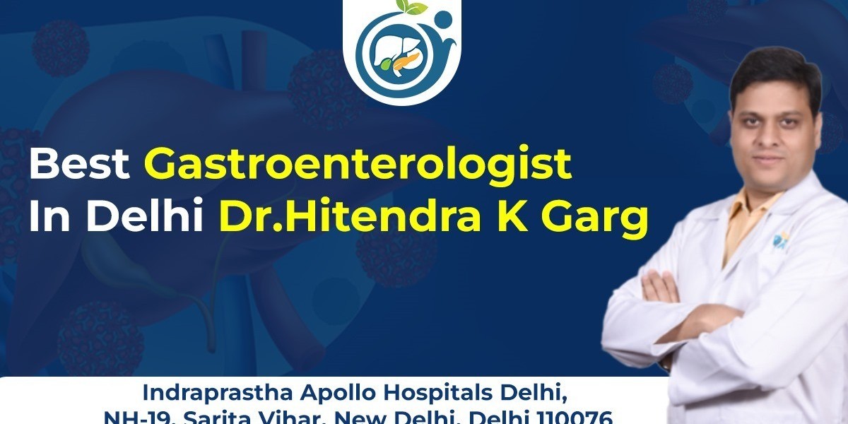 Best Gastroenterologist in Delhi: Why Dr. Hitendra K. Garg is a Trusted Name in Advanced Gastro & Liver Care