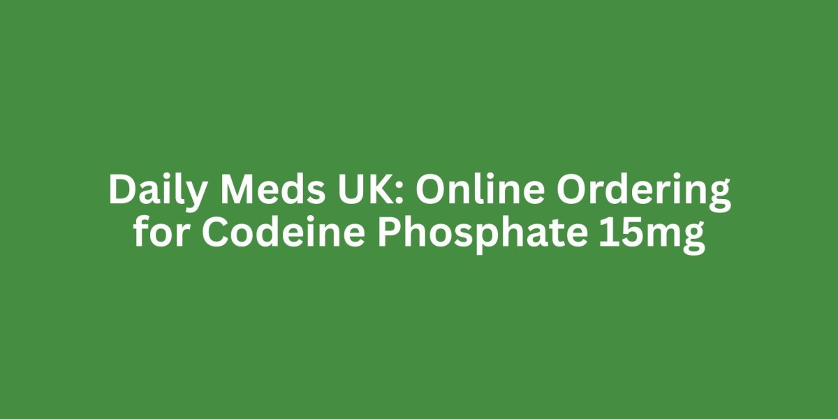 Daily Meds UK: Online Ordering for Codeine Phosphate 15mg
