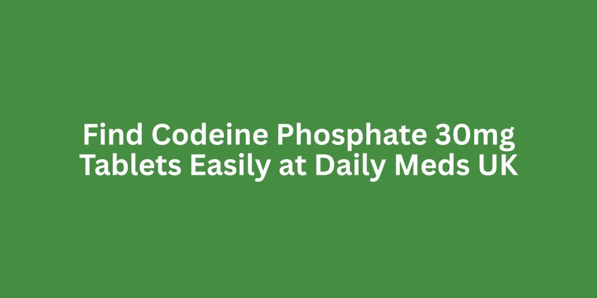 Find Codeine Phosphate 30mg Tablets Easily at Daily Meds UK