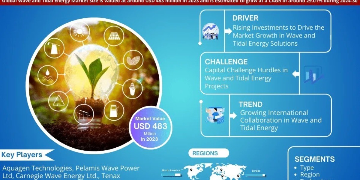 Wave and Tidal Energy Market to See Steady Growth by 2030