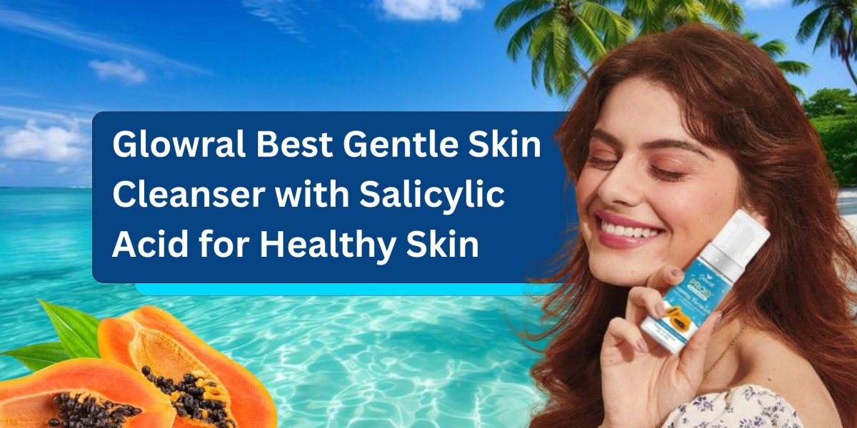 Glowral Best Gentle Skin Cleanser with Salicylic Acid for Healthy Skin