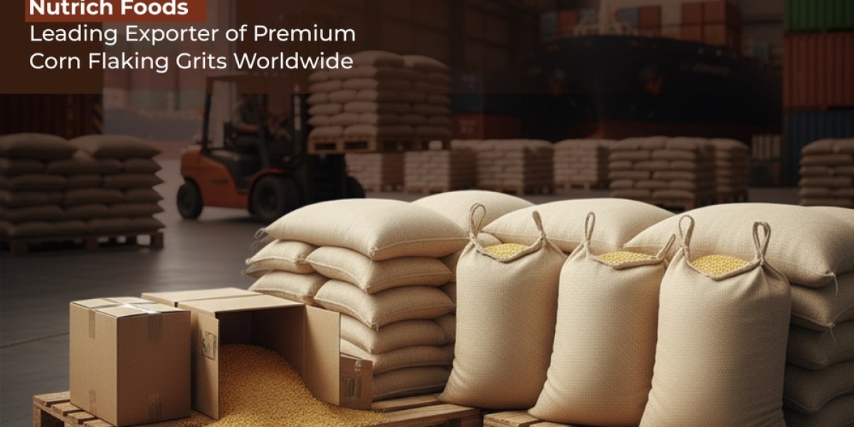 India’s Trusted Corn Flaking Grits Supplier: Nutrich Foods Expanding Global Reach 