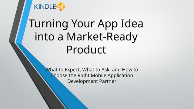 A Step-by-Step Guide on Mobile Application Development | PPTX