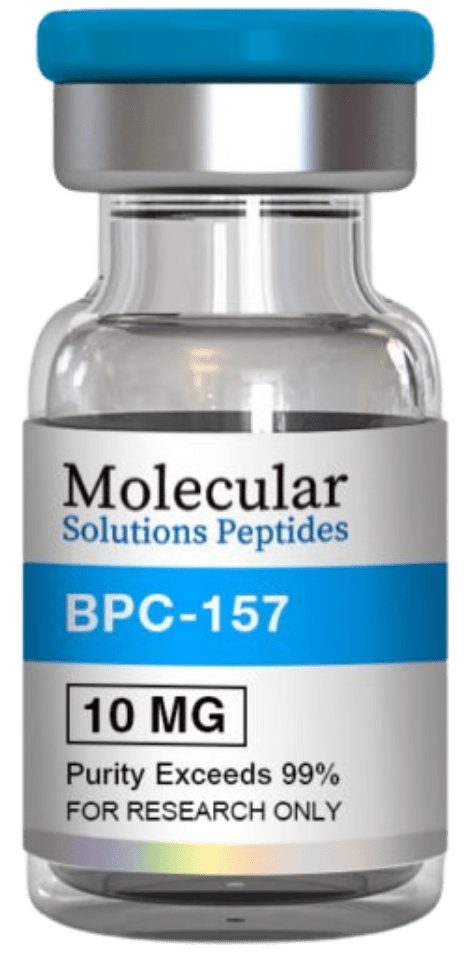 Molecular Solutions BPC-157 product bottle
